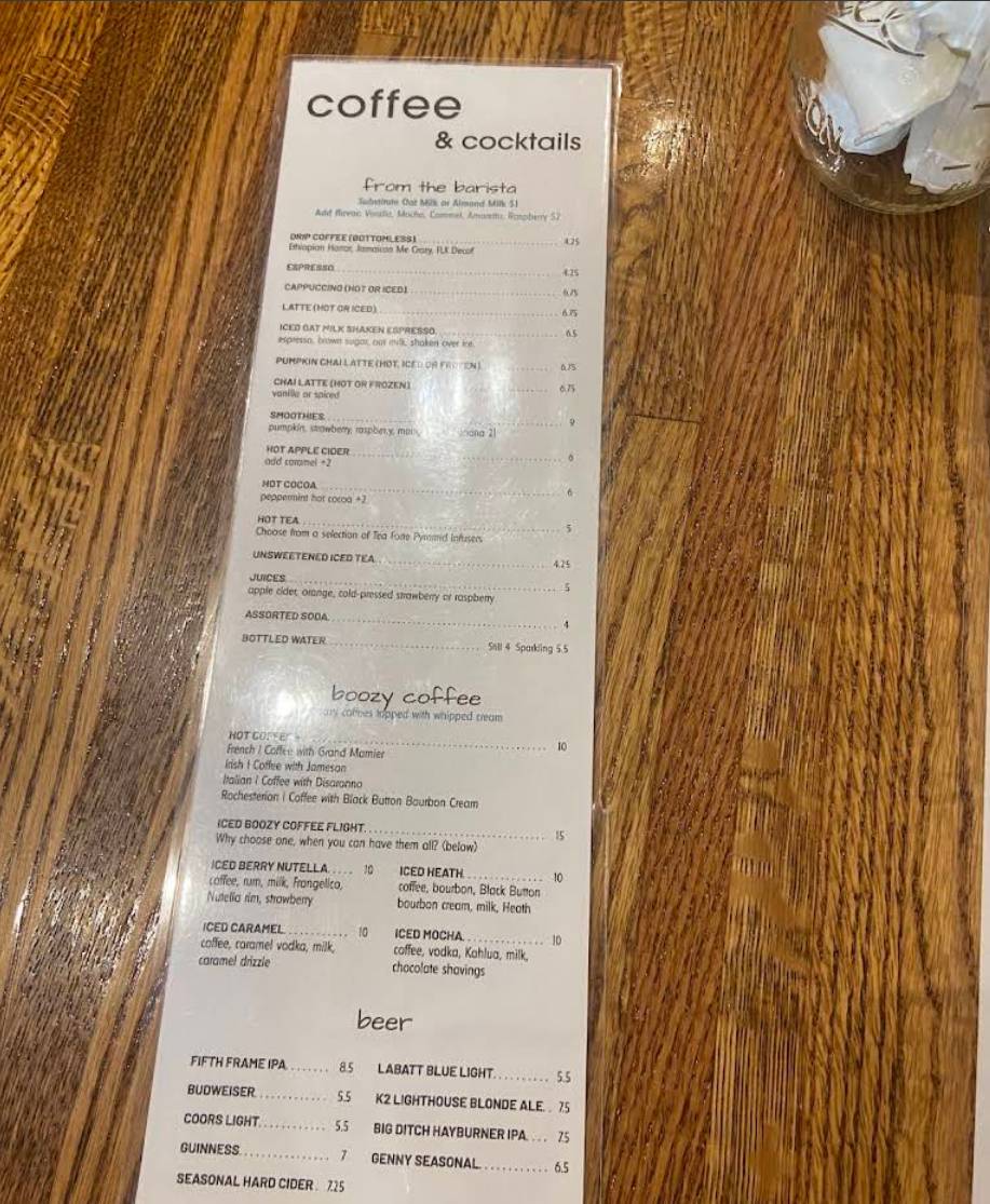 Simply Crêpes North Raleigh меню
