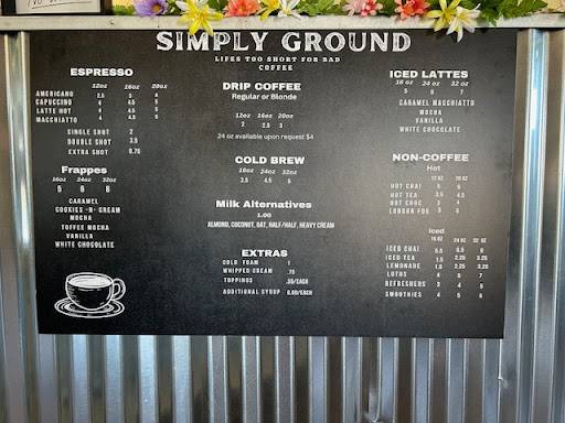 Simply Ground меню
