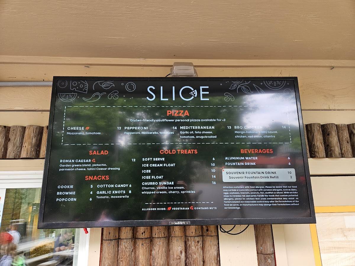 Slice меню