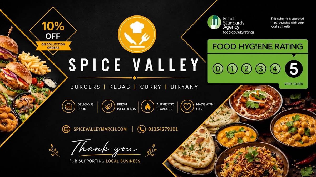 Spice Valley меню