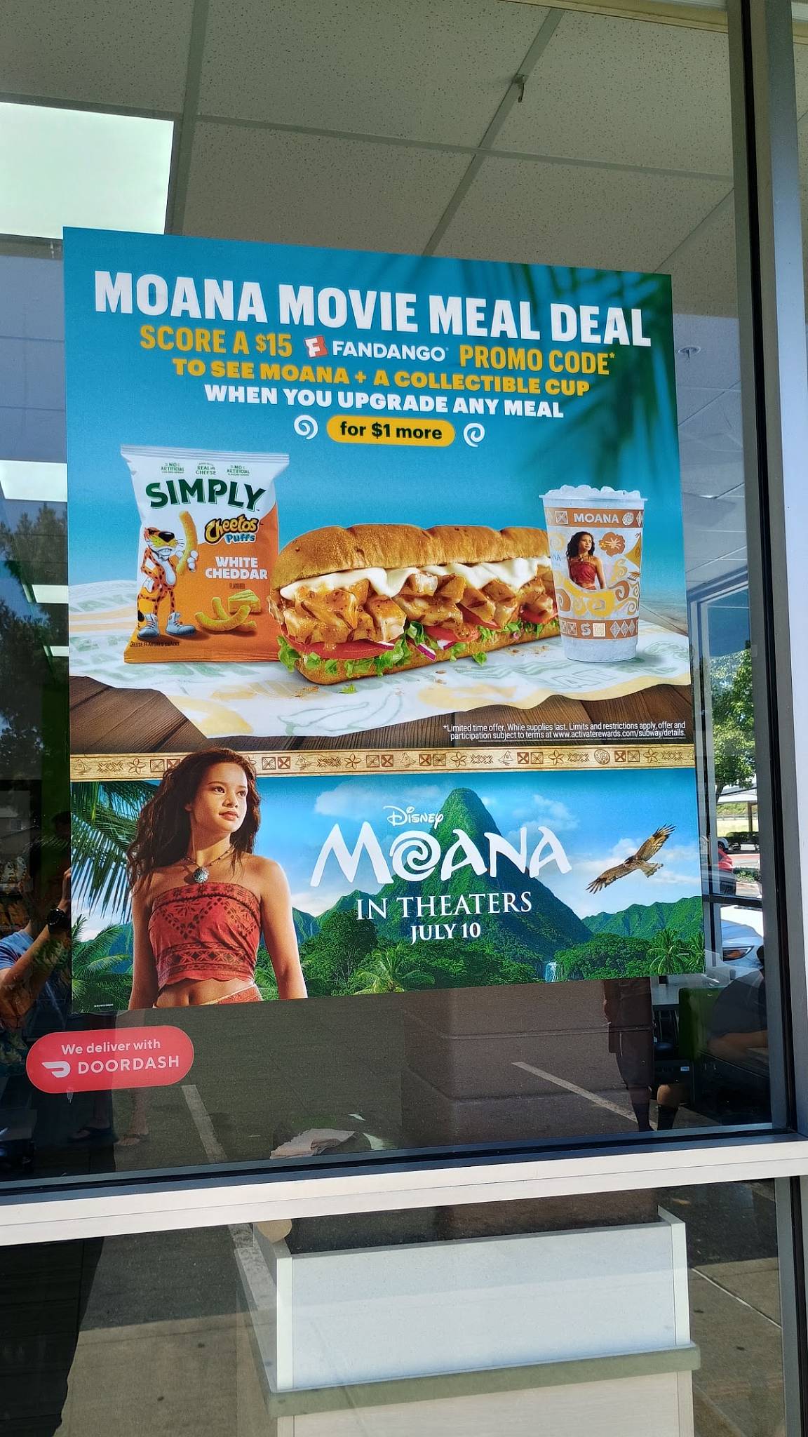 Subway меню