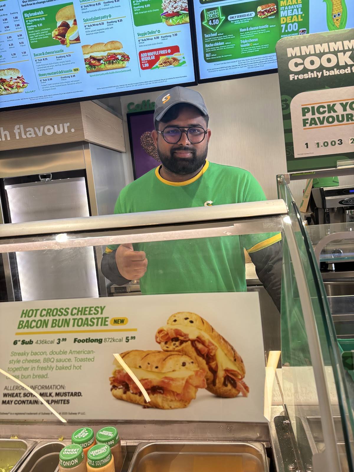 Subway Lewes Restaurant & Takeaway меню