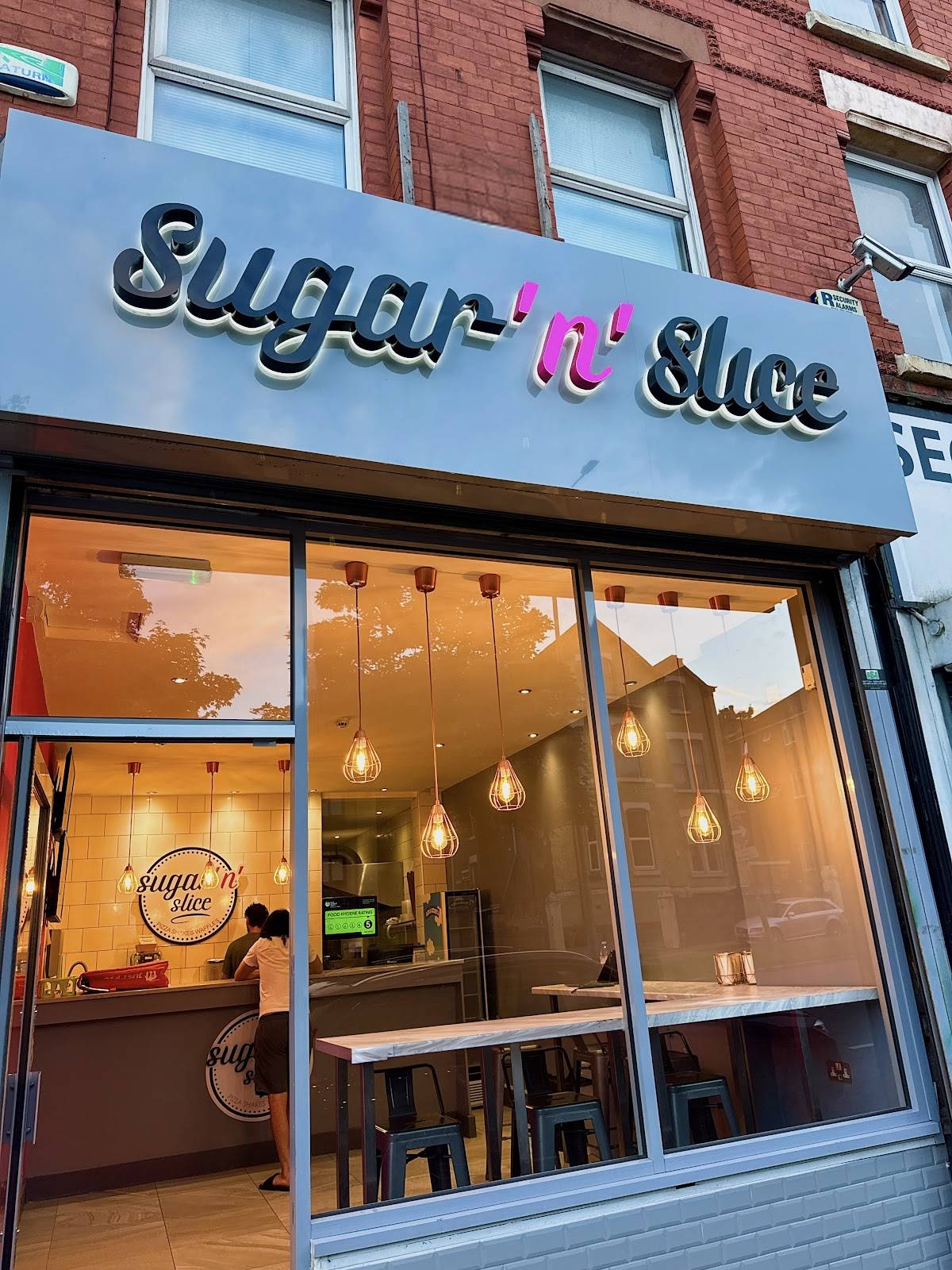 Sugar 'n' Slice меню