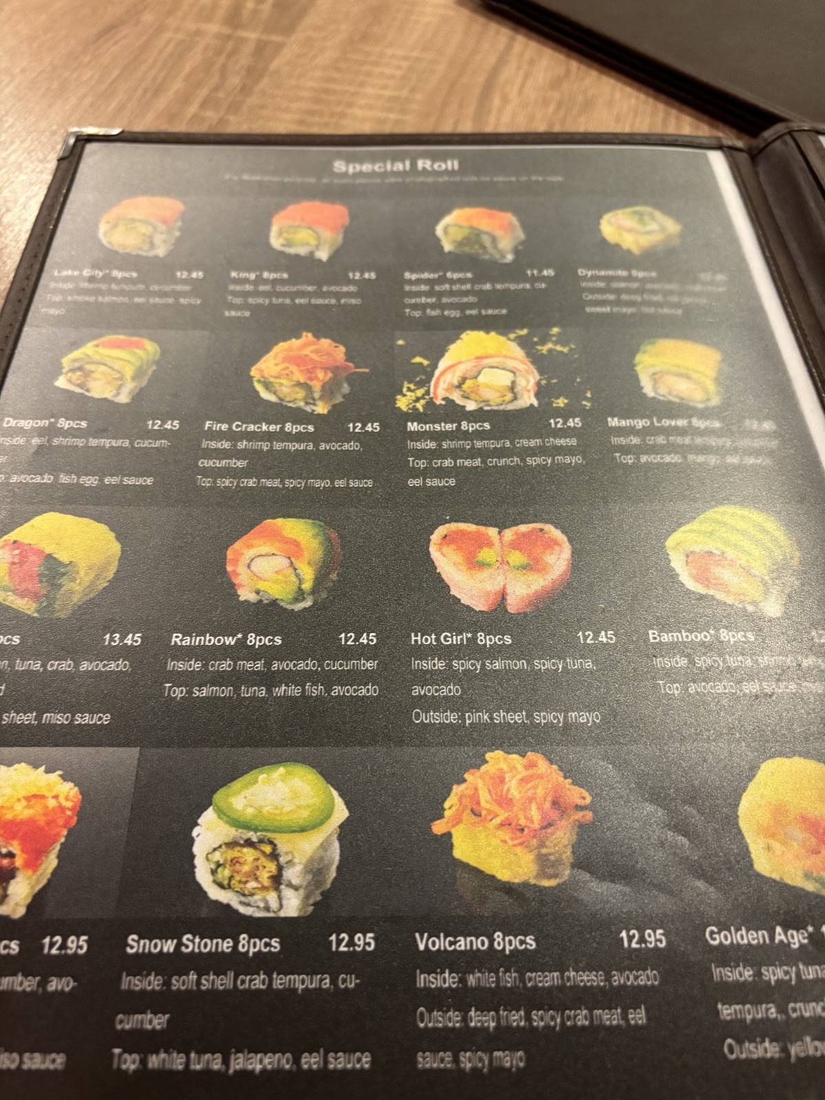 Sushi Express меню