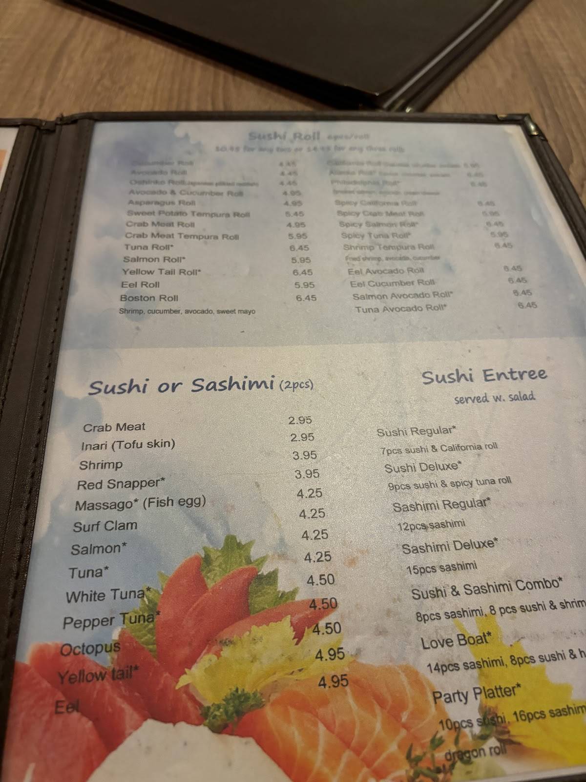 Sushi Express меню