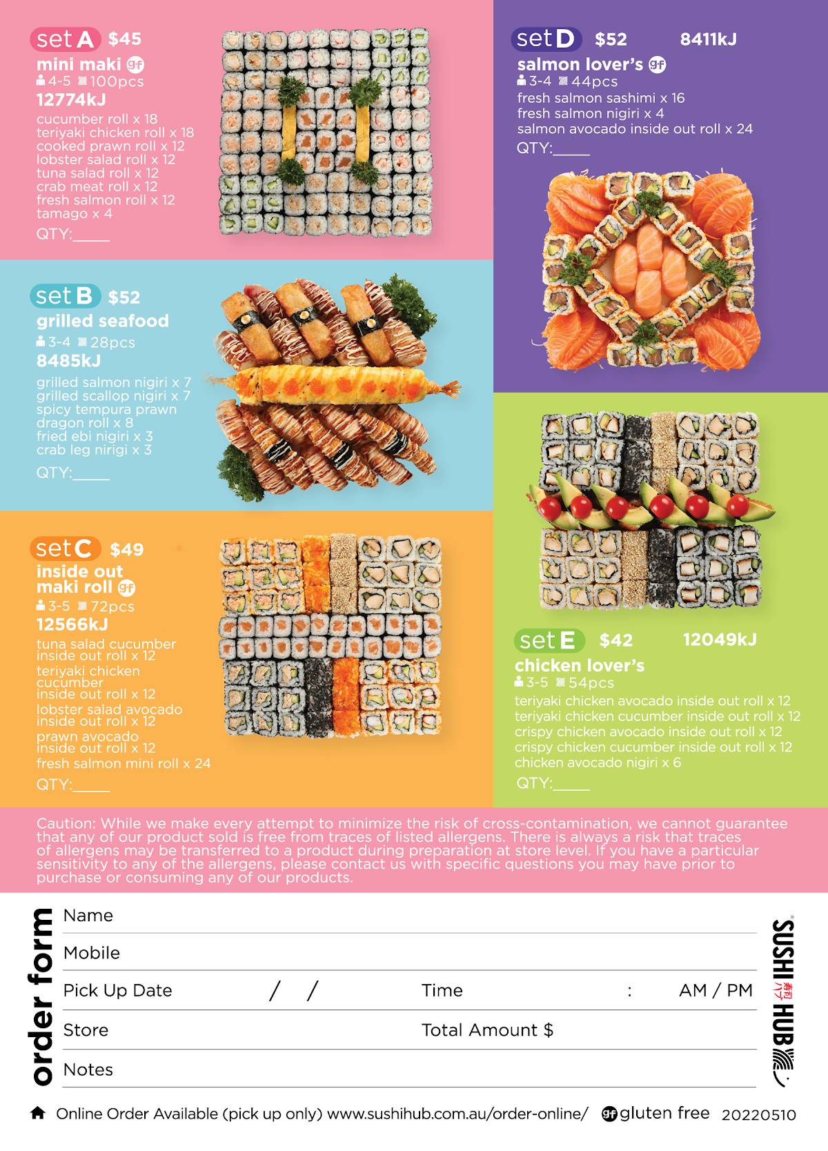 Sushi Hub Strathpine меню
