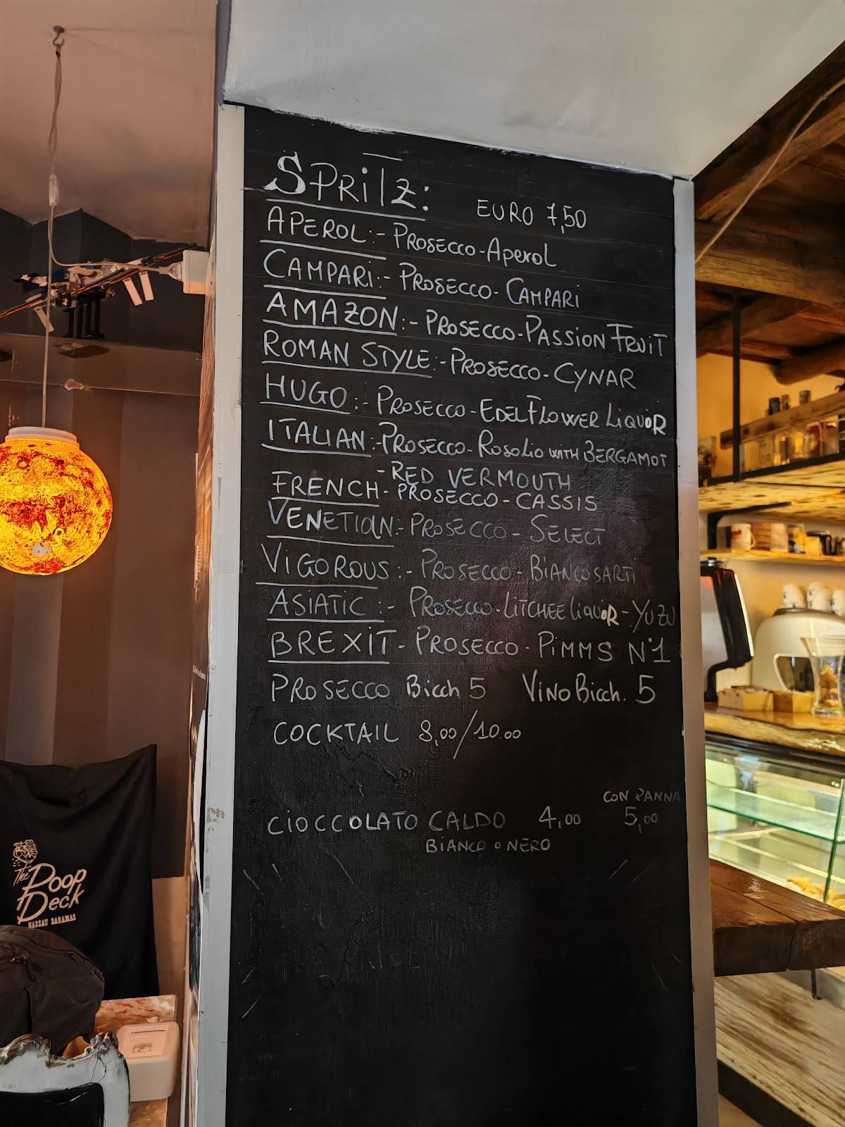 T'SaBaR bar меню