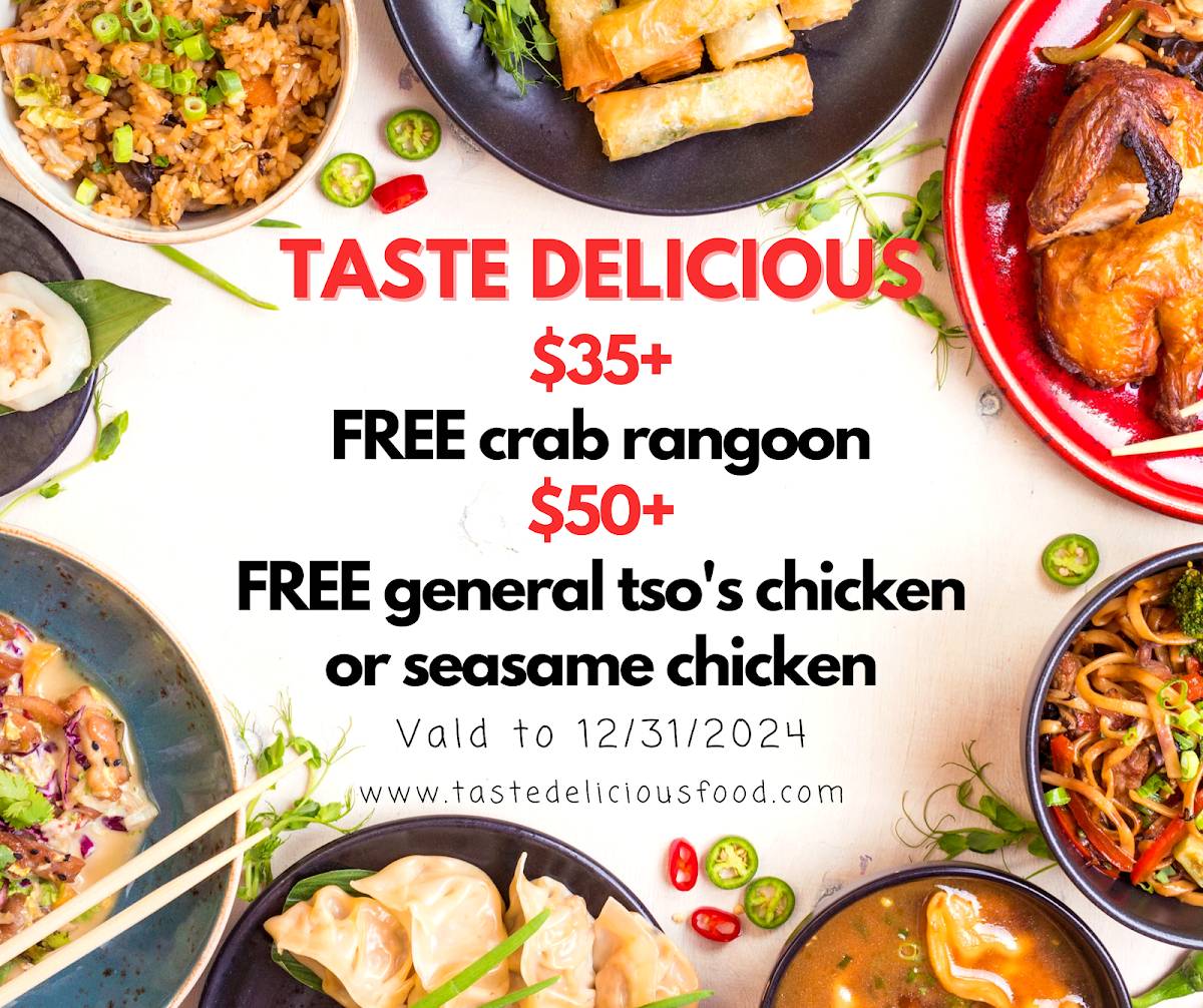 Taste Delicious Chinese меню