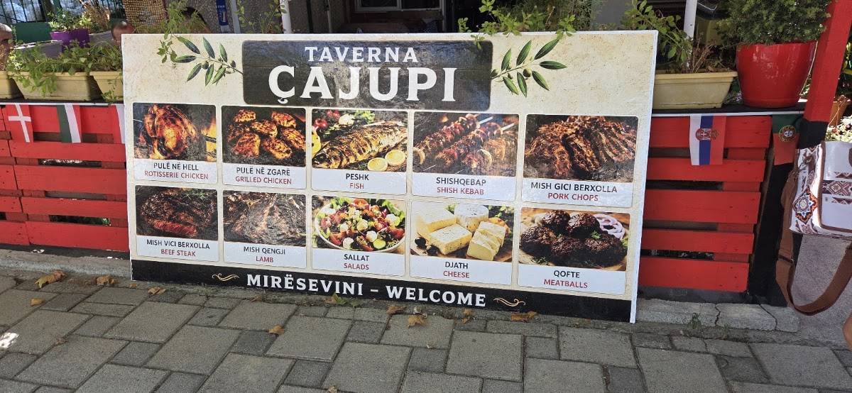 Taverna Cajupi меню