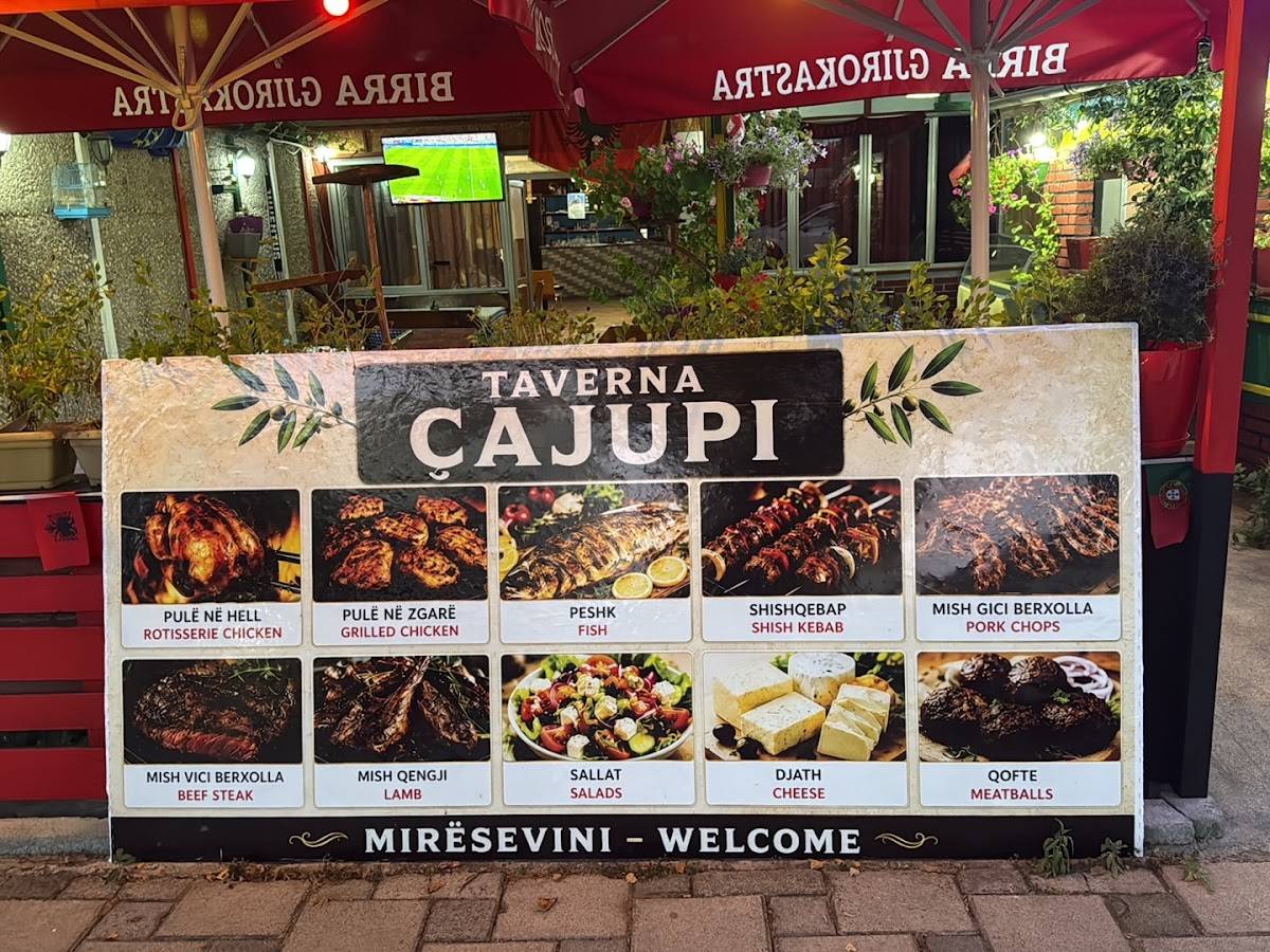 Taverna Cajupi меню