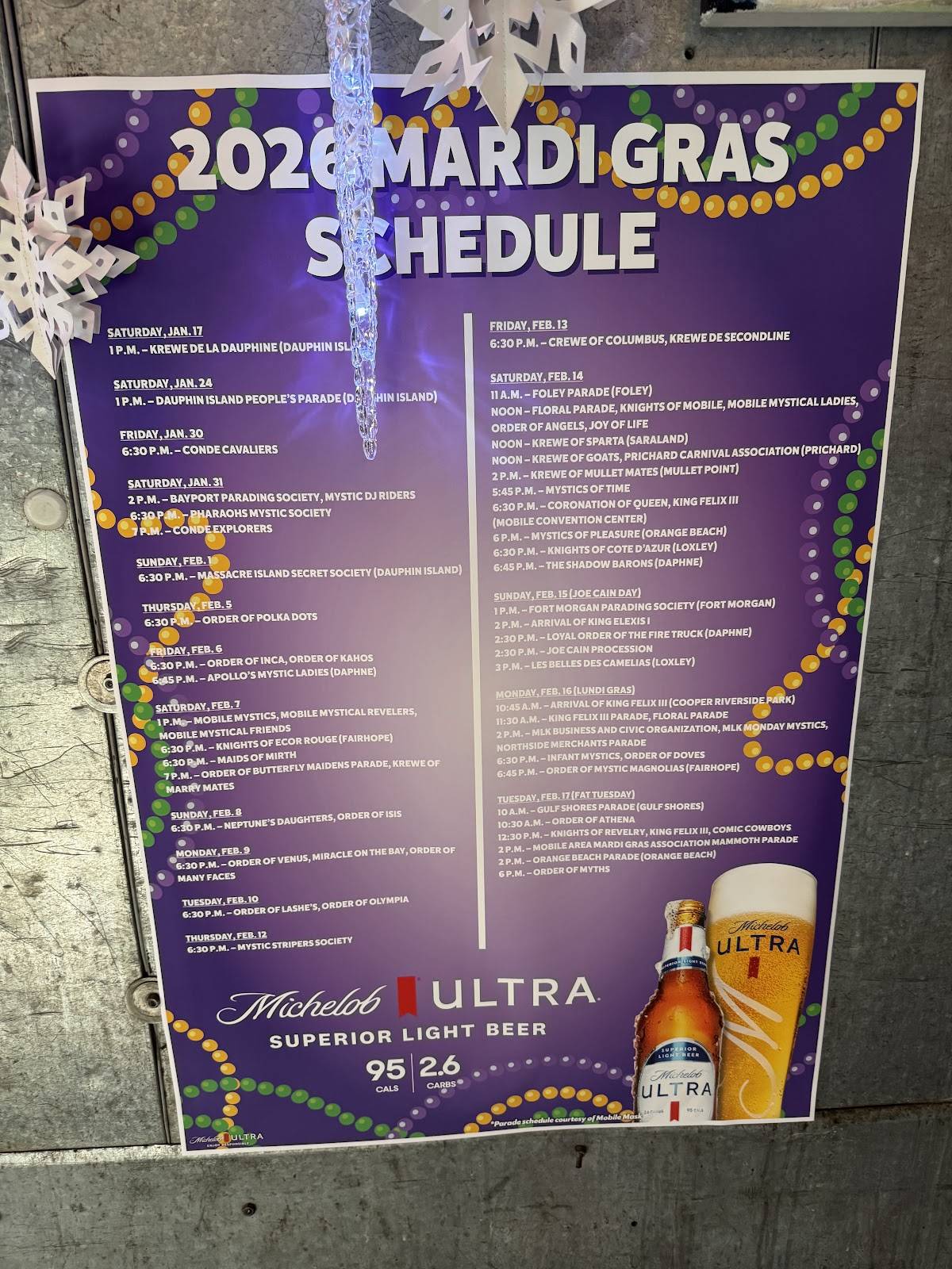 The Ice Box Bar меню