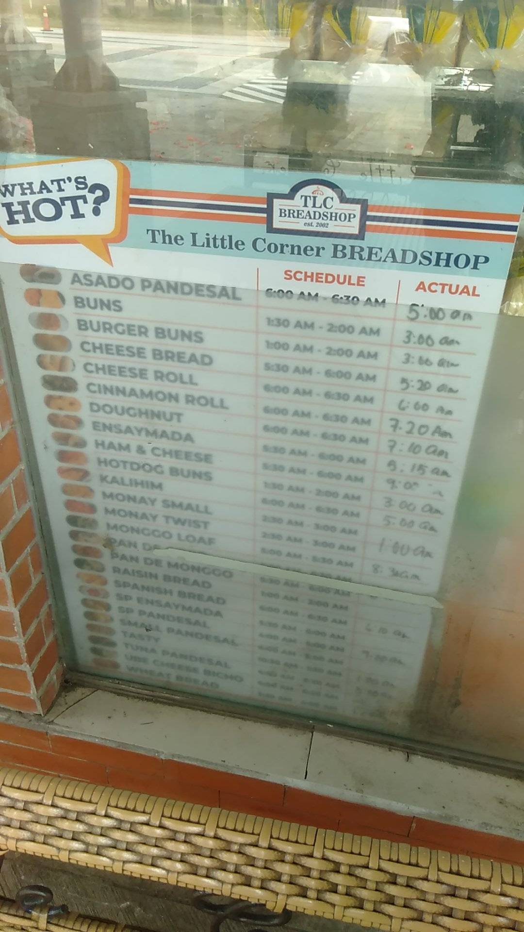 The Little Corner Breadshop меню