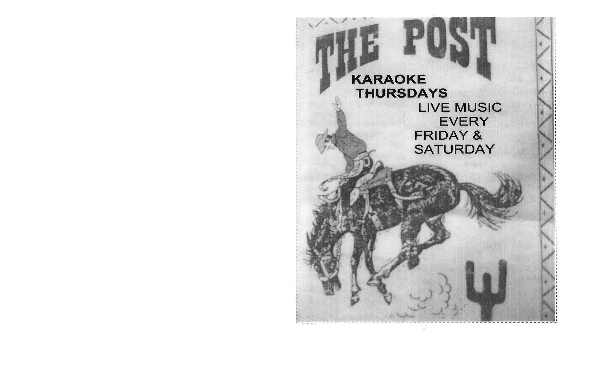 The Post меню
