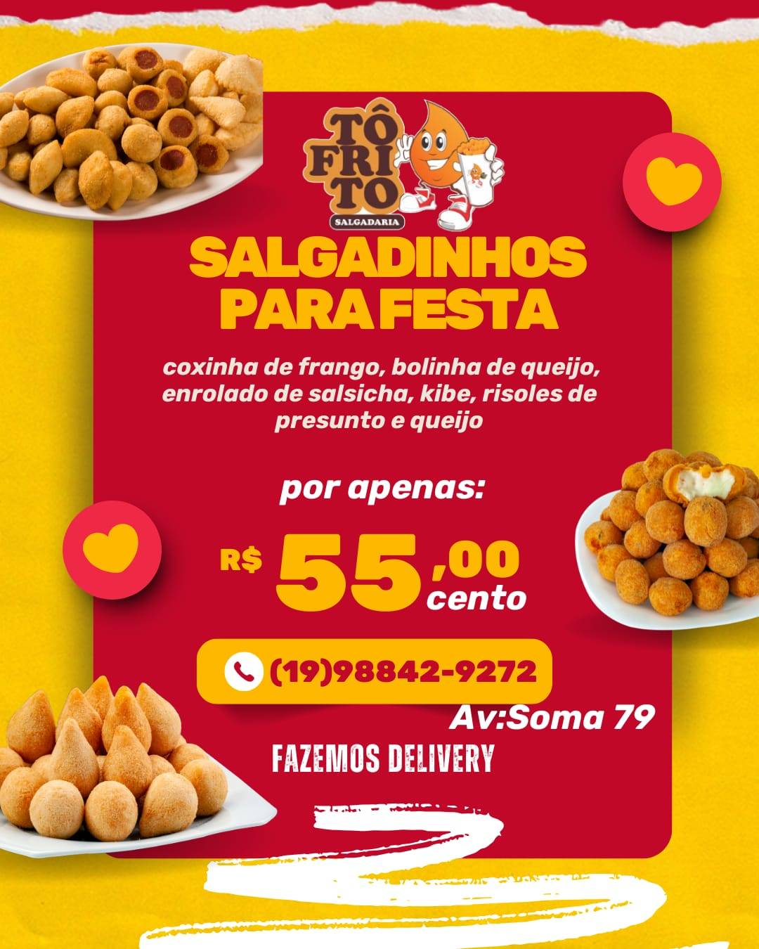 Tô Frito меню