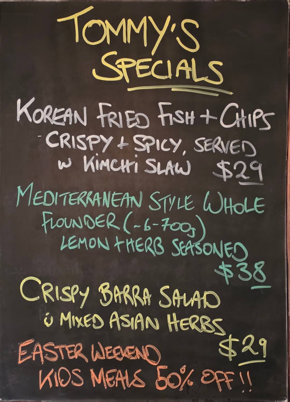Finz Seafood Grill меню