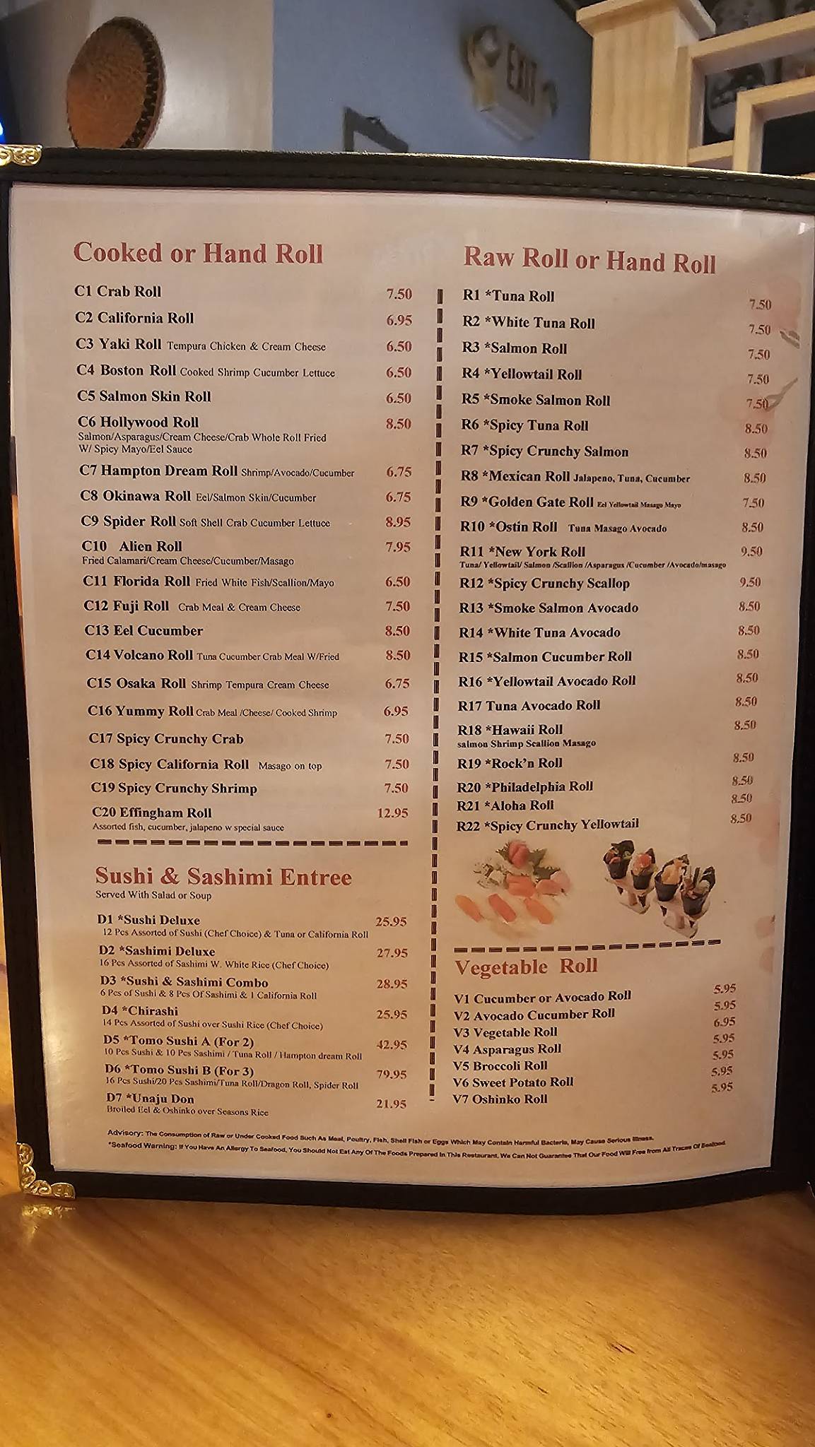 Tomo Japanese Restaurant - Authentic Japanese Restaurant in Rincon,GA меню