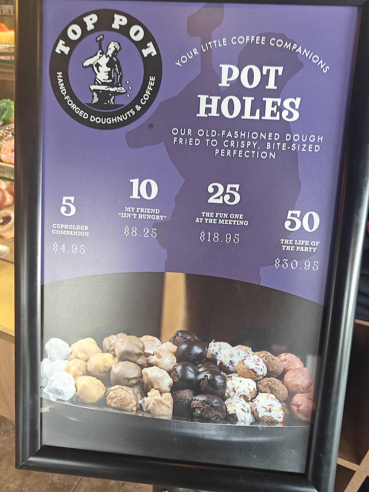 Top Pot Doughnuts меню