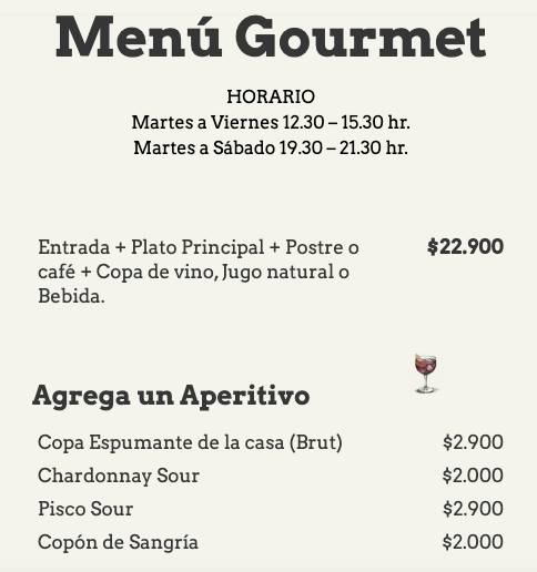 Torino Ristorante меню