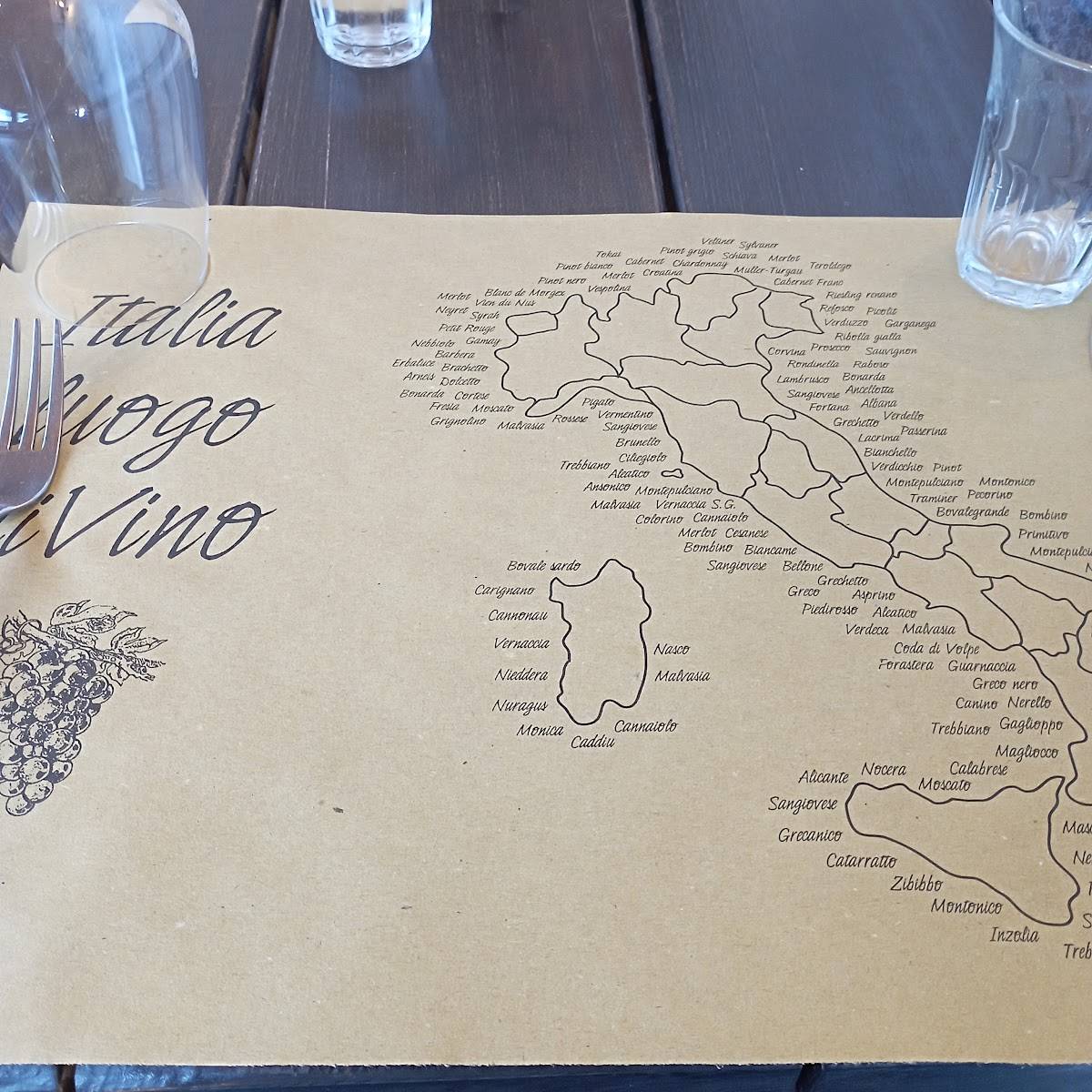 Trattoria Vino & Cucina меню