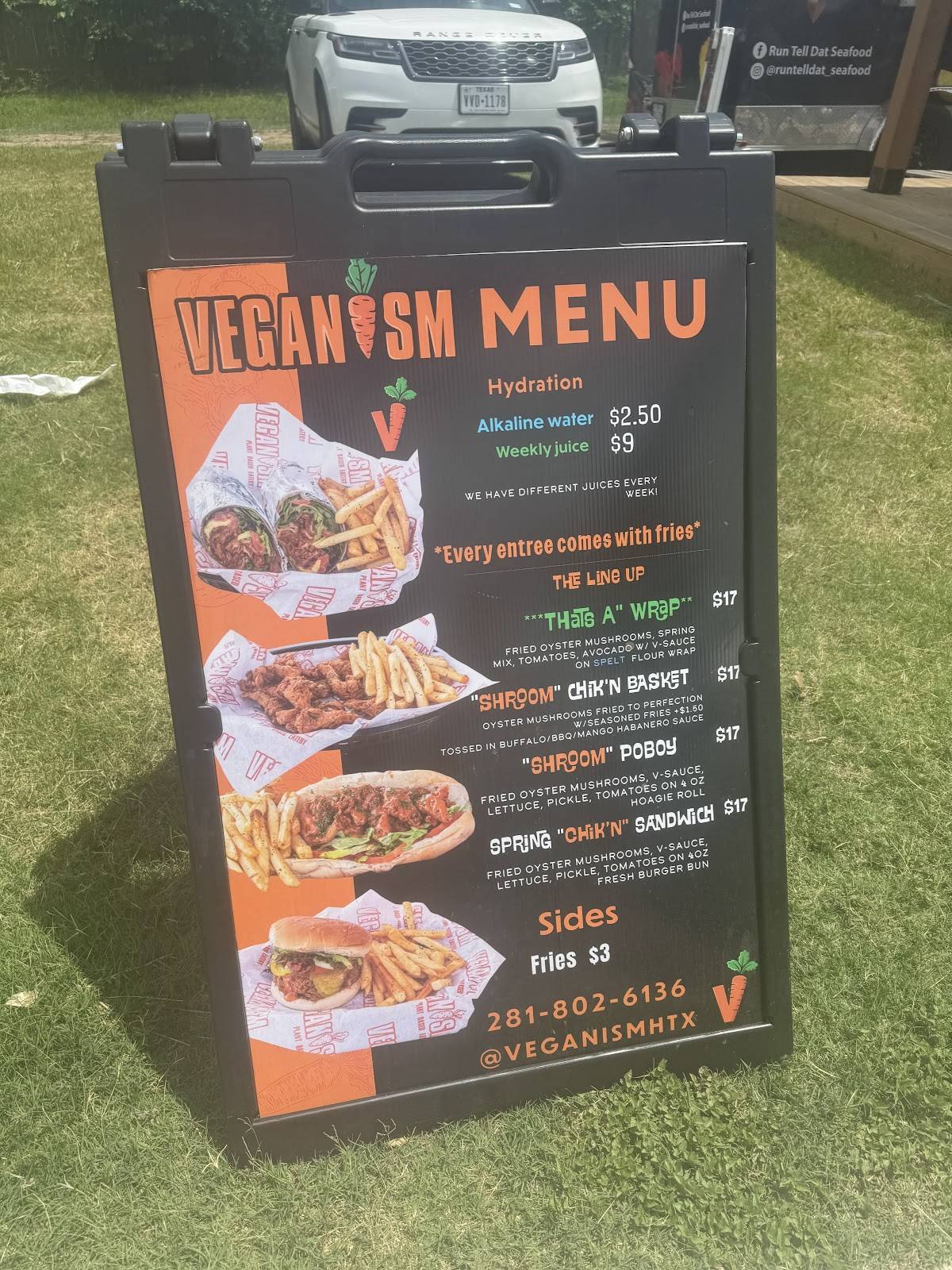 Veganismhtx меню