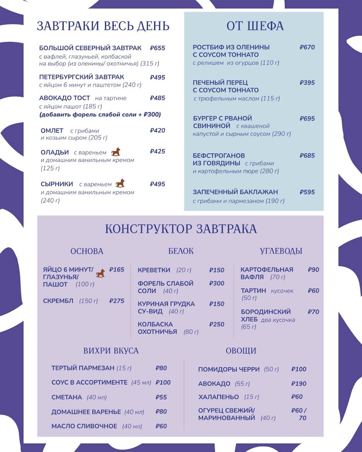 Вихри меню