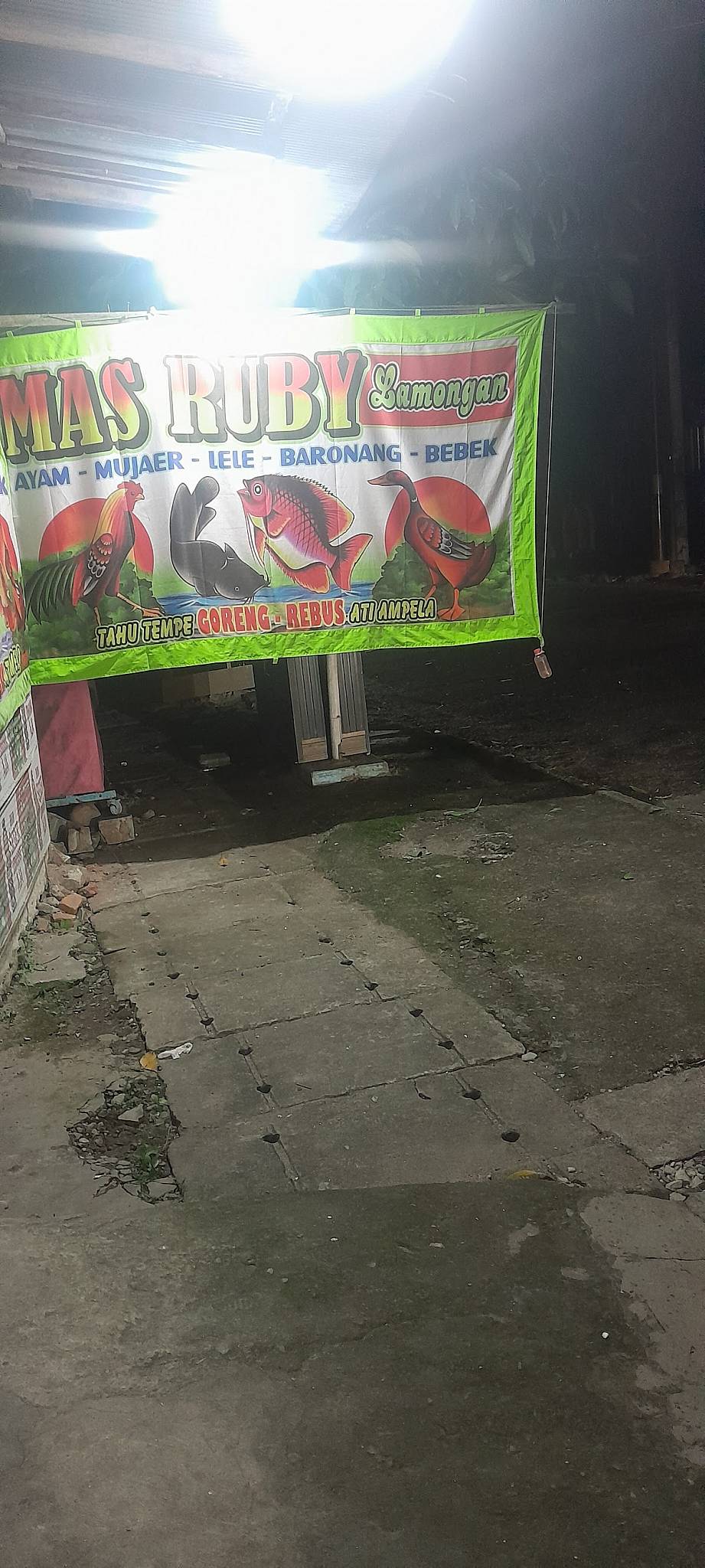 WARUNG MAS RUBY меню