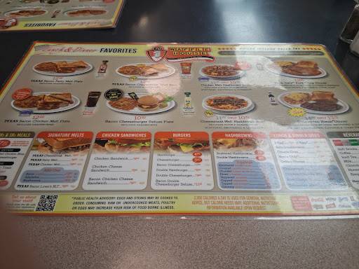 Waffle House меню