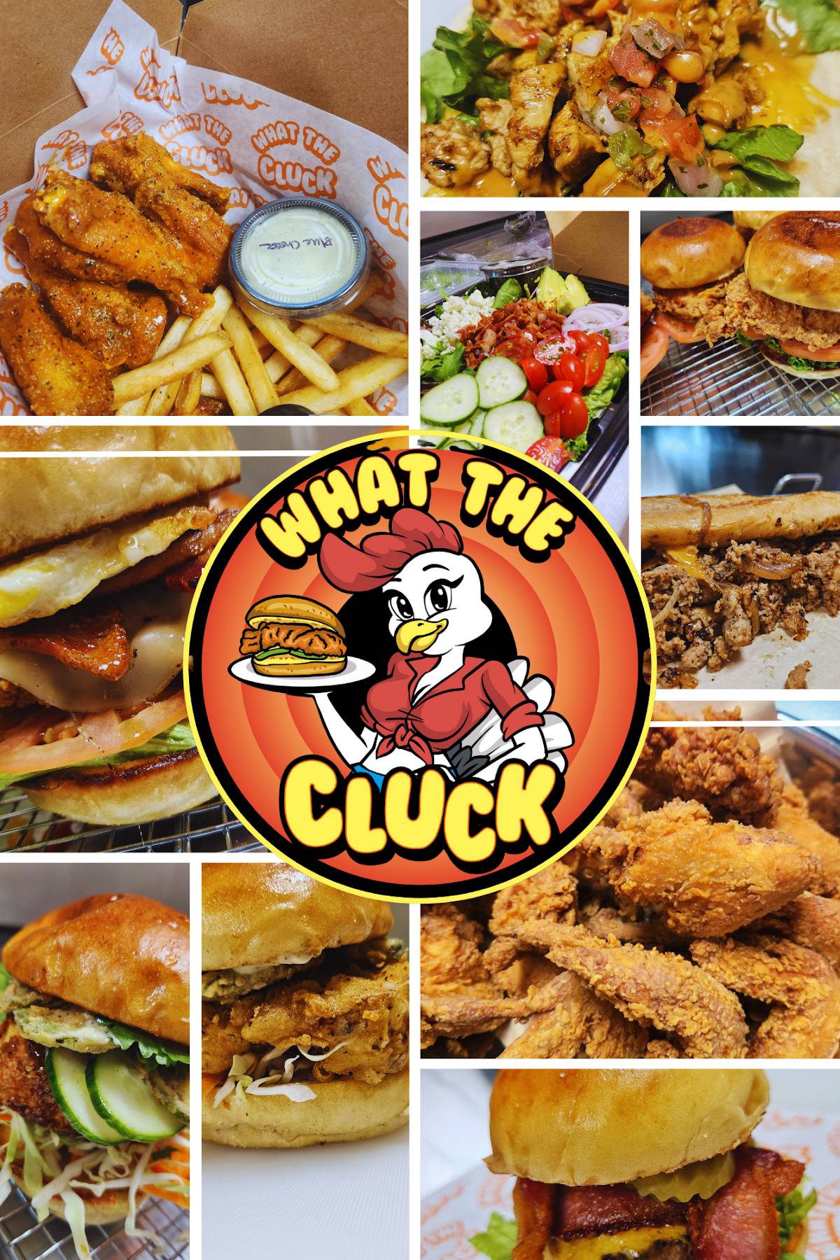 What The Cluck меню