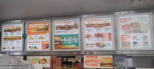 Whataburger меню