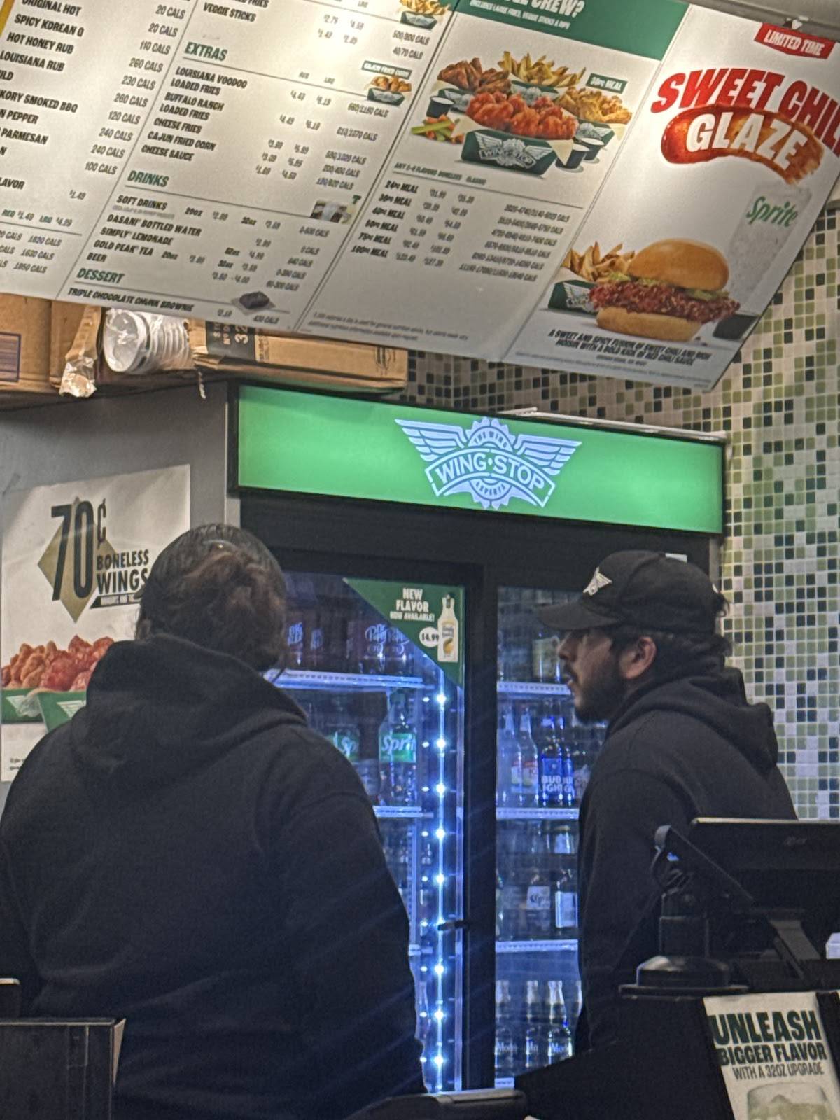 Wingstop меню