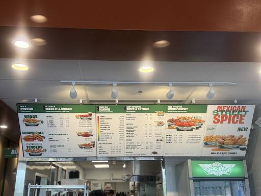 Wingstop меню
