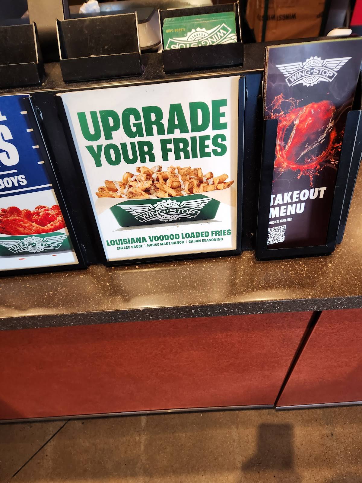 Wingstop меню