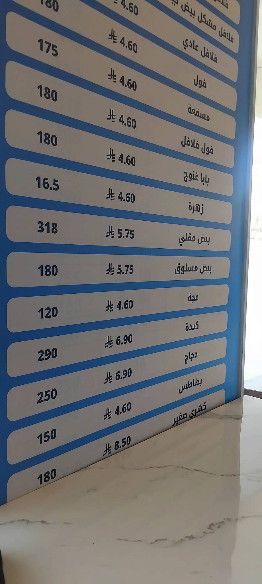 عبطه меню