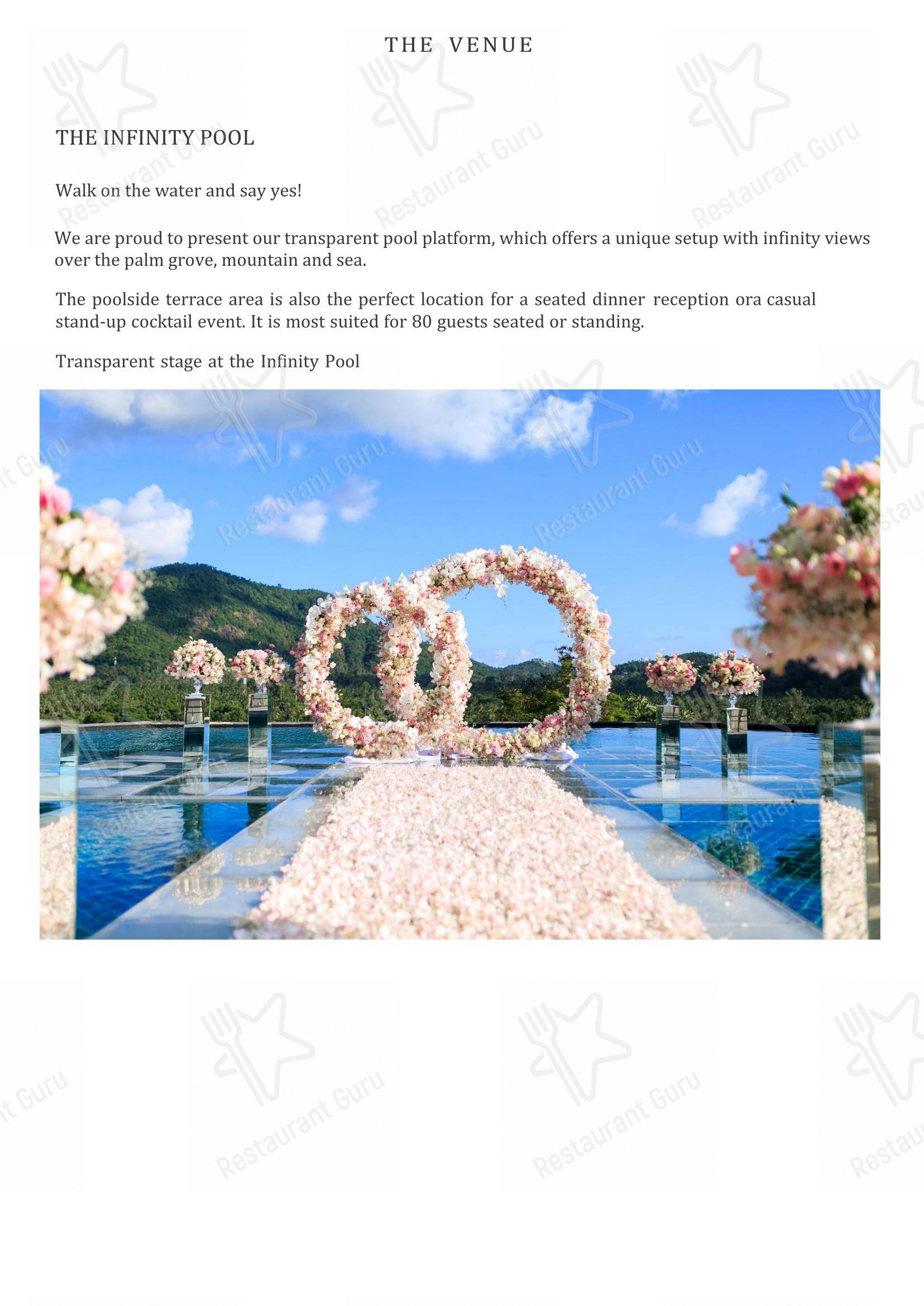 Flames (InterContinental Koh Samui Resort) в Самуи - Sunday Lunch Sample Menu