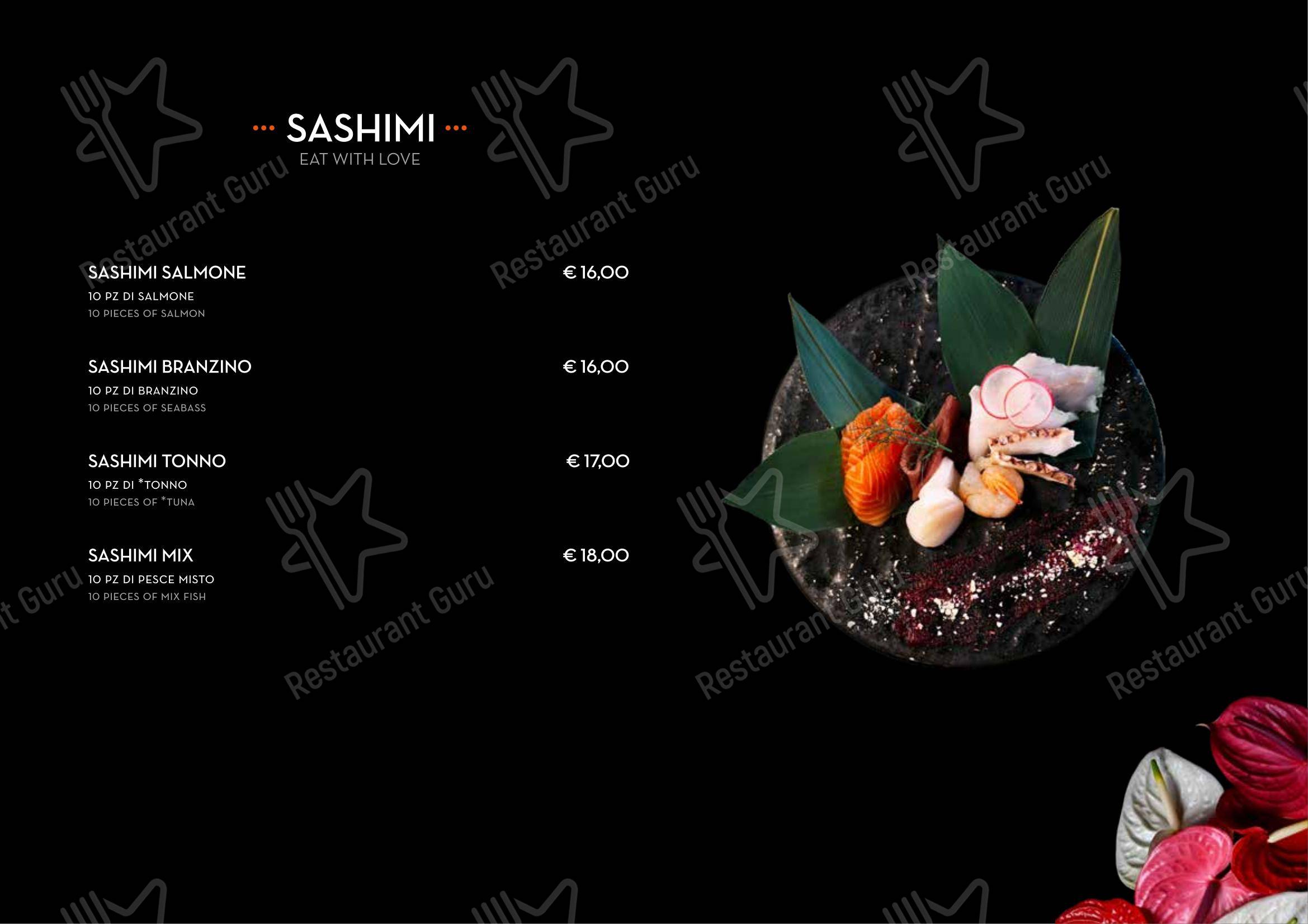 Меню ресторана Legami Sushi & More ROMA