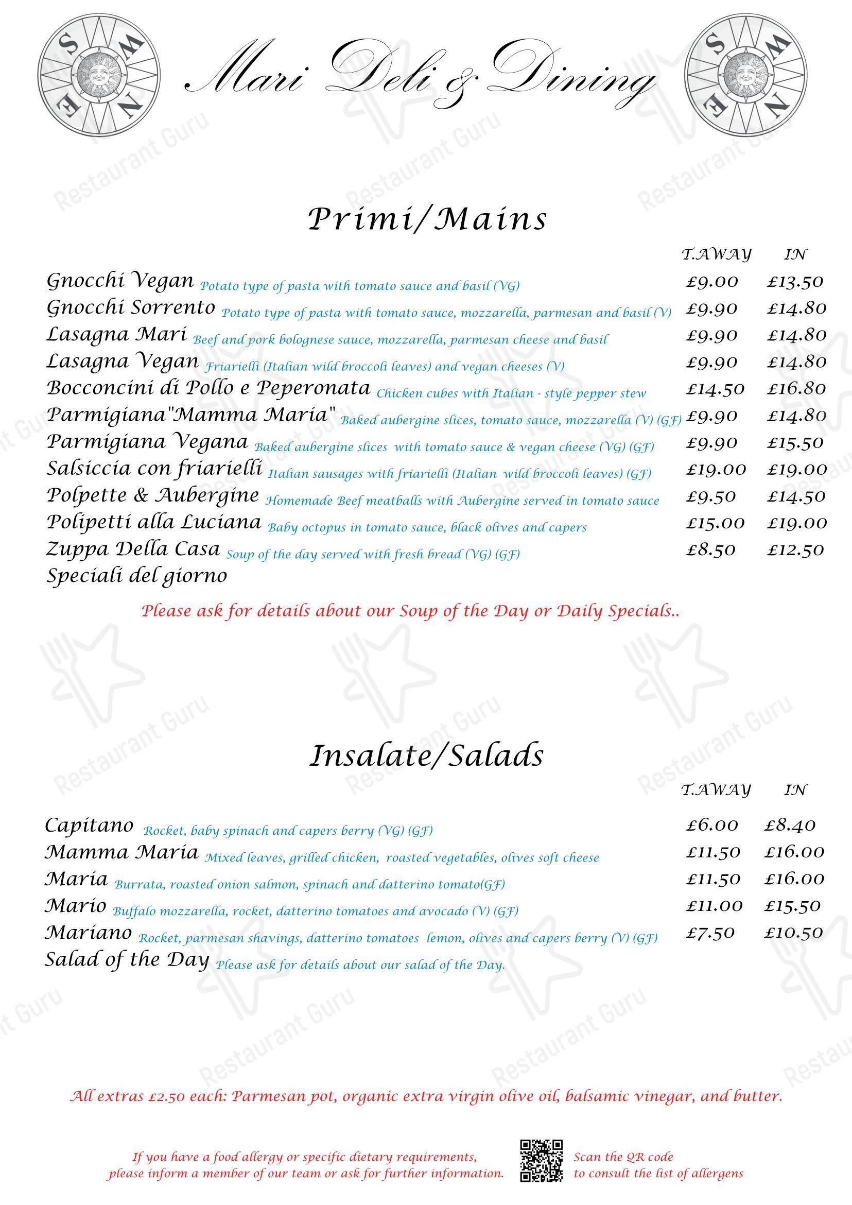 Mari Deli & Dining в Лондоне - Детское