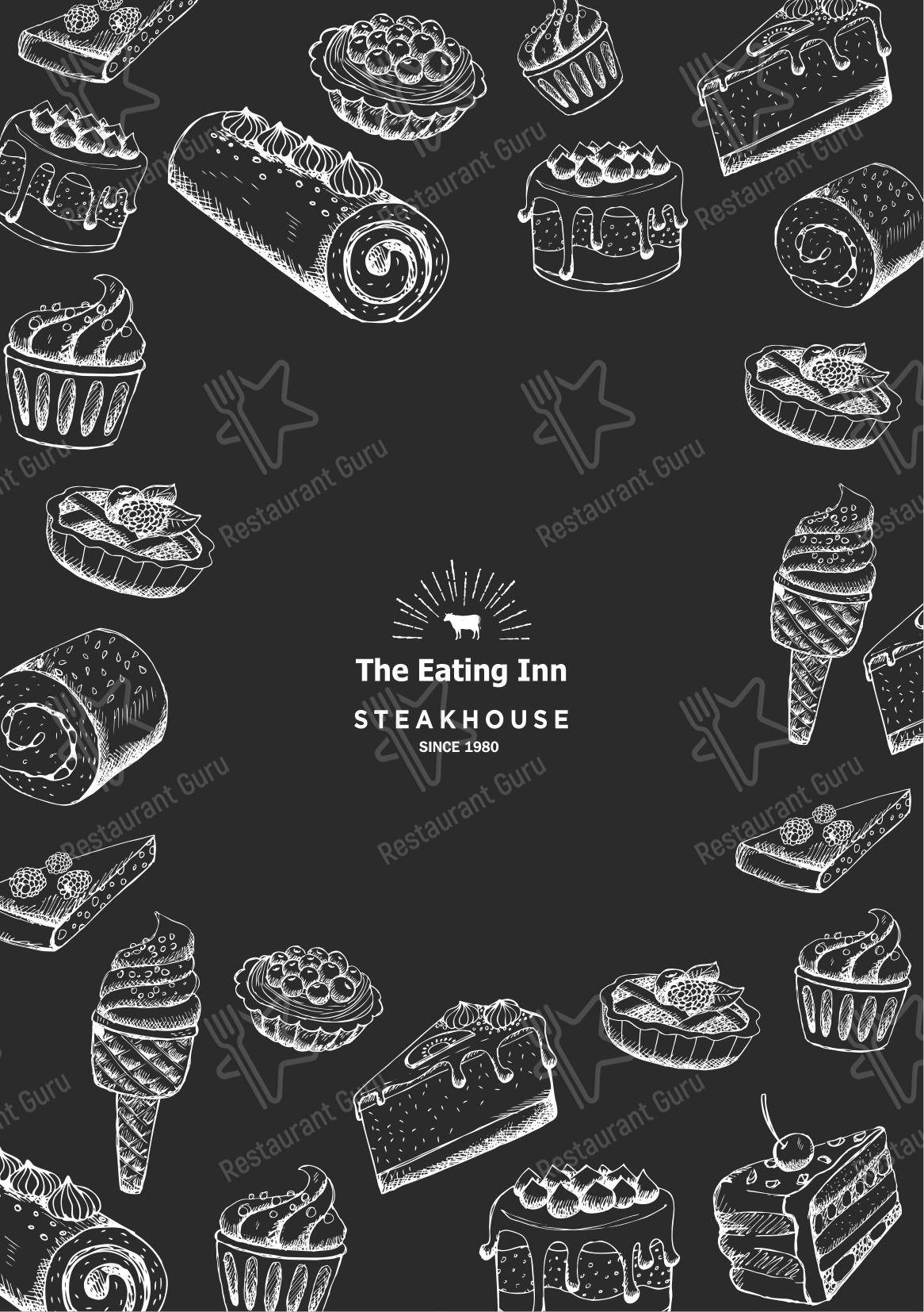 Коктейльная карта паба и бара The Eating Inn в Блэкпуле