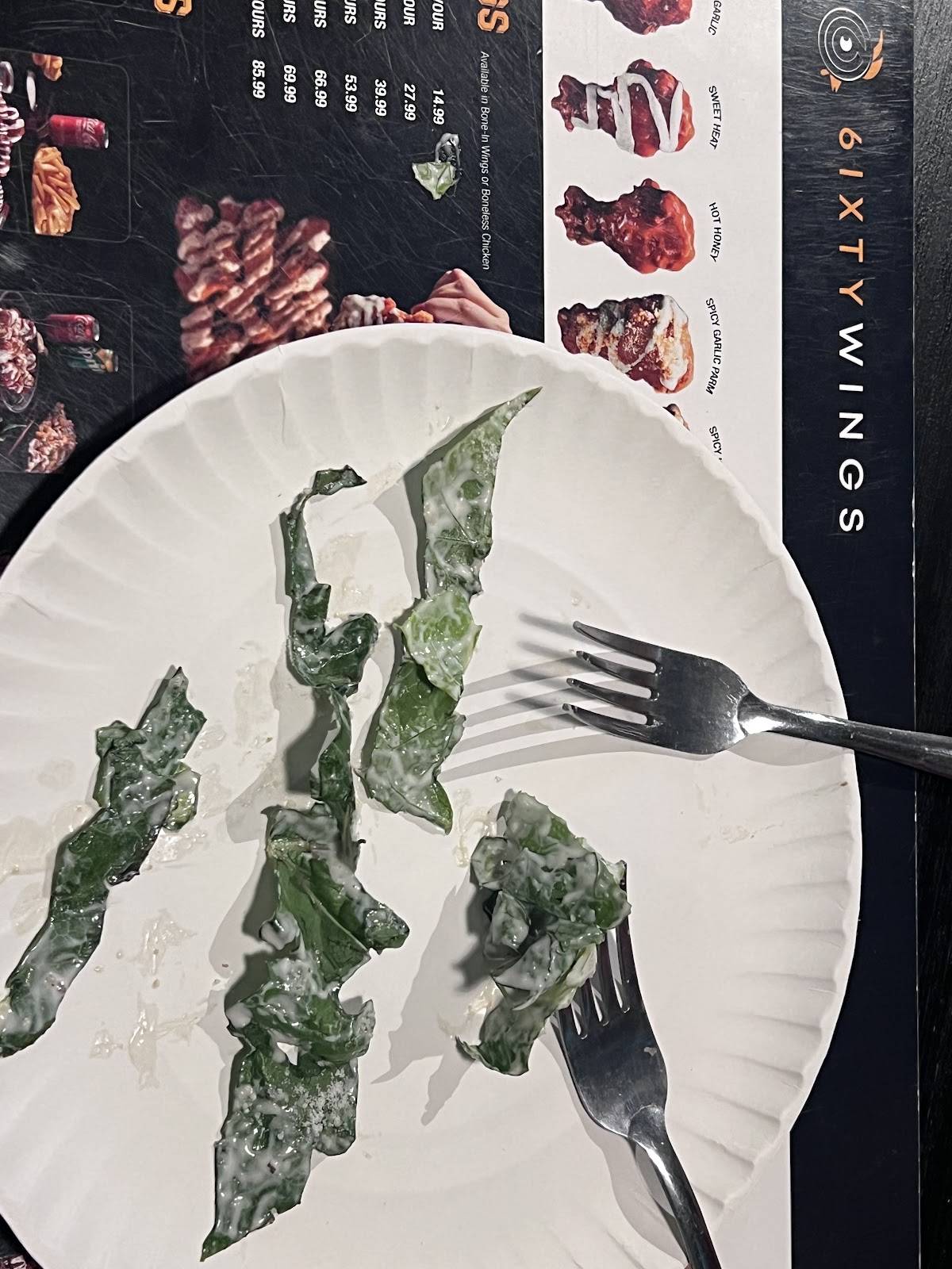 6IXTY WINGS меню