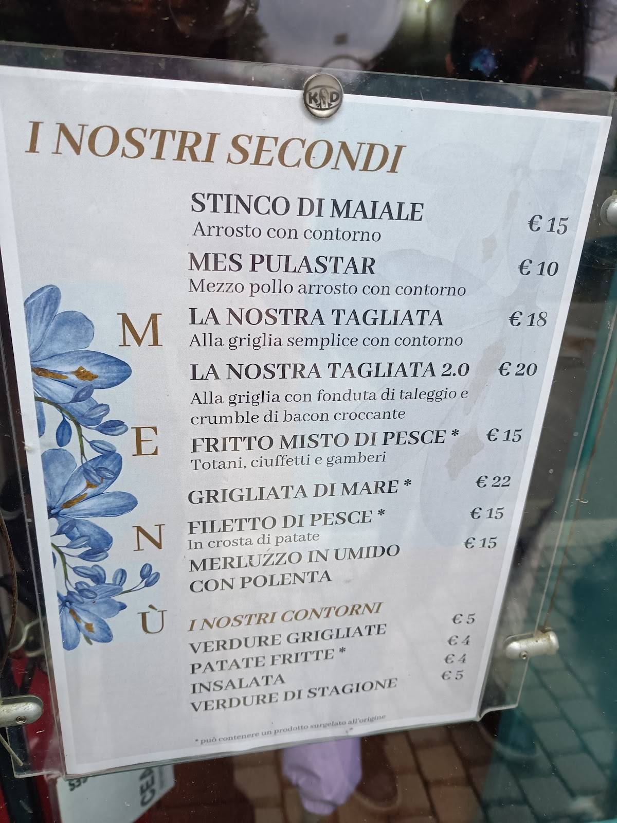 A Casa Mia - Ristorante Pizzeria Cameri меню
