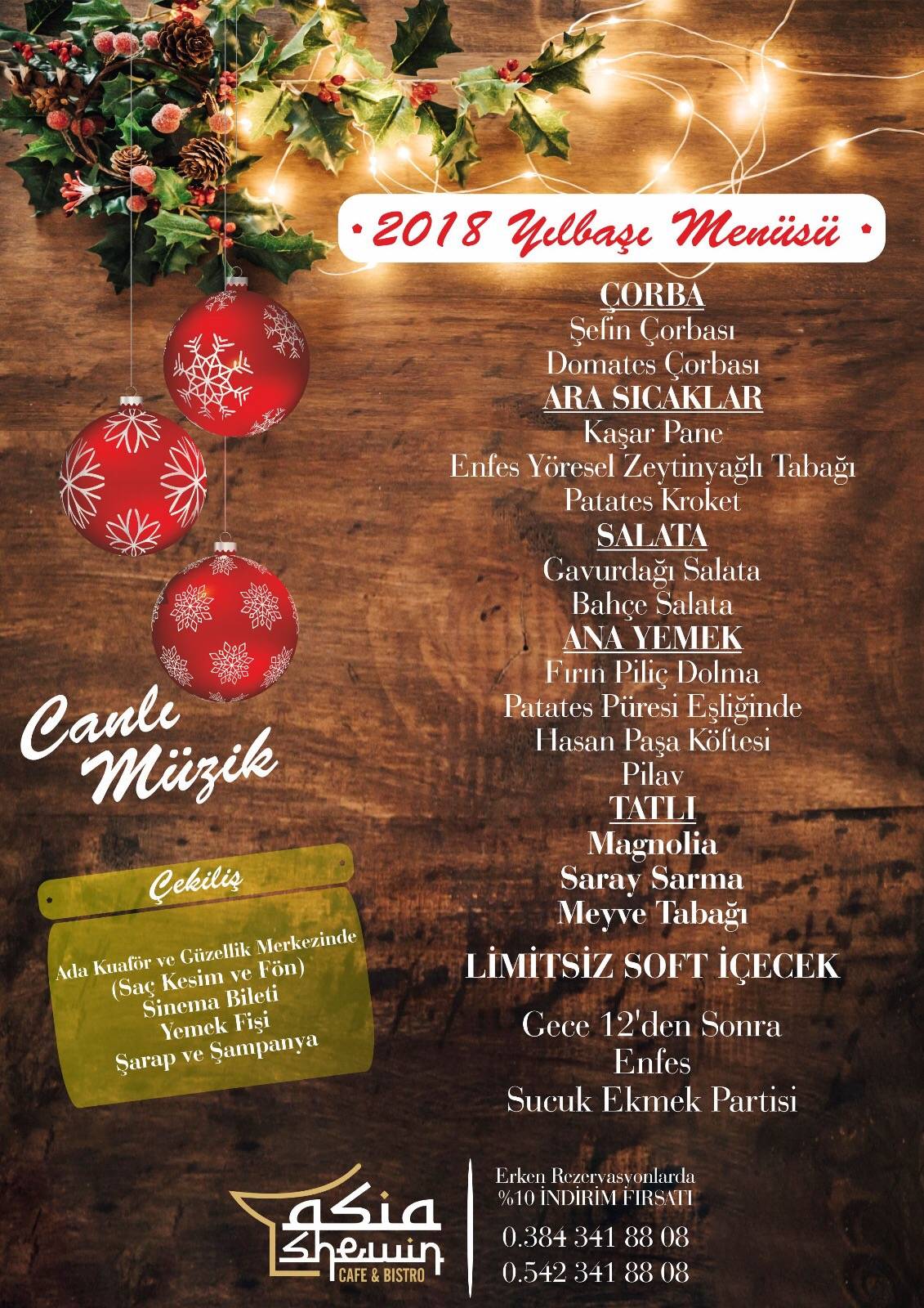Asia Shewin Cafe & Bistro меню