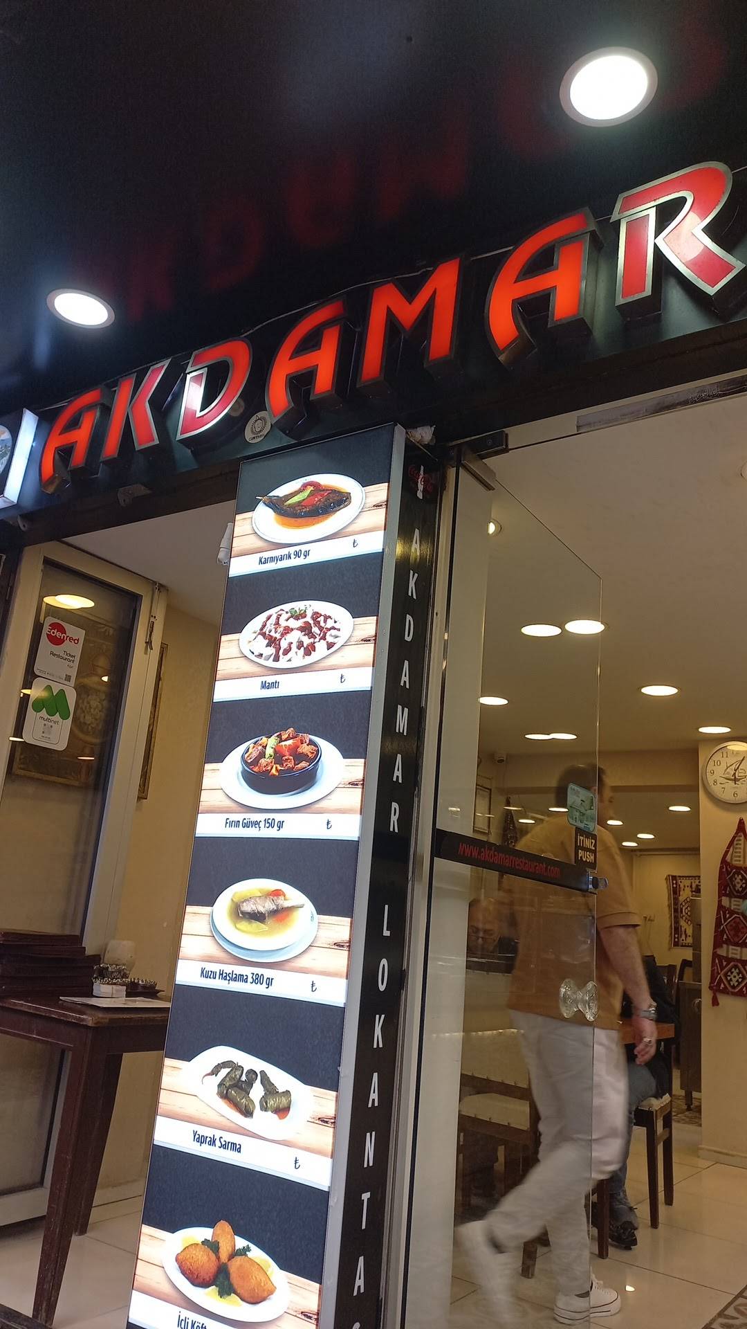 Akdamar Lokantasi меню