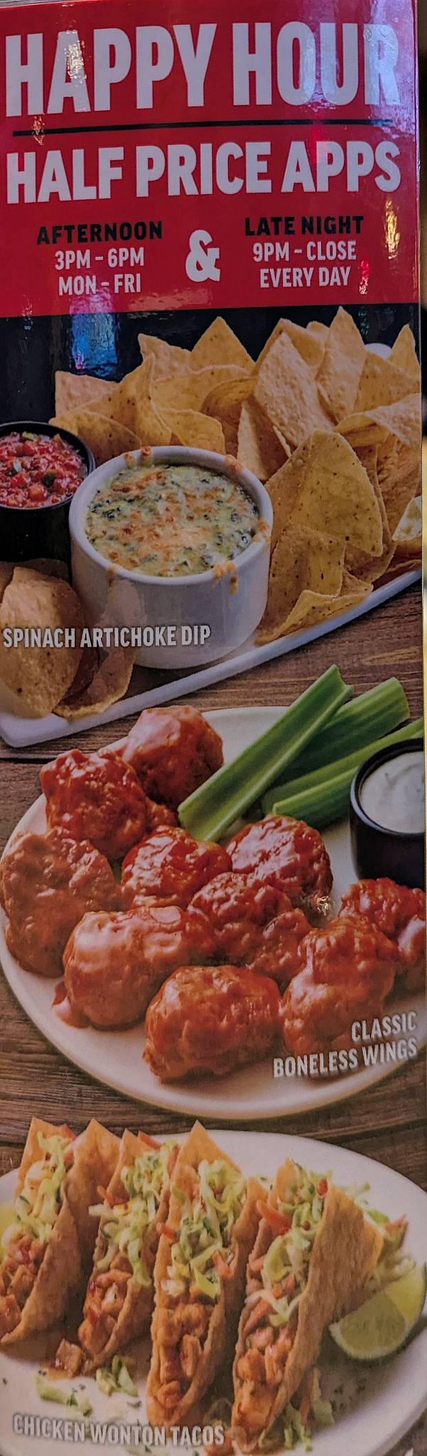 Applebee's Grill + Bar меню