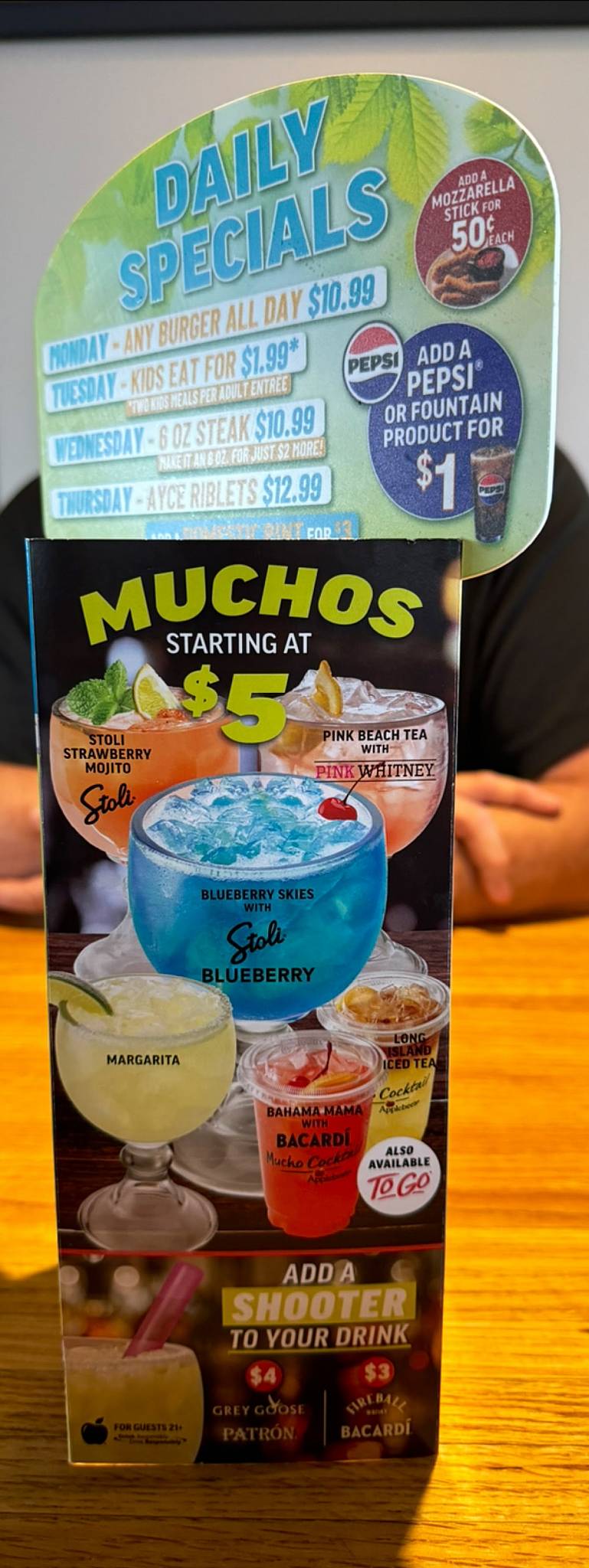 Applebee's Grill + Bar меню