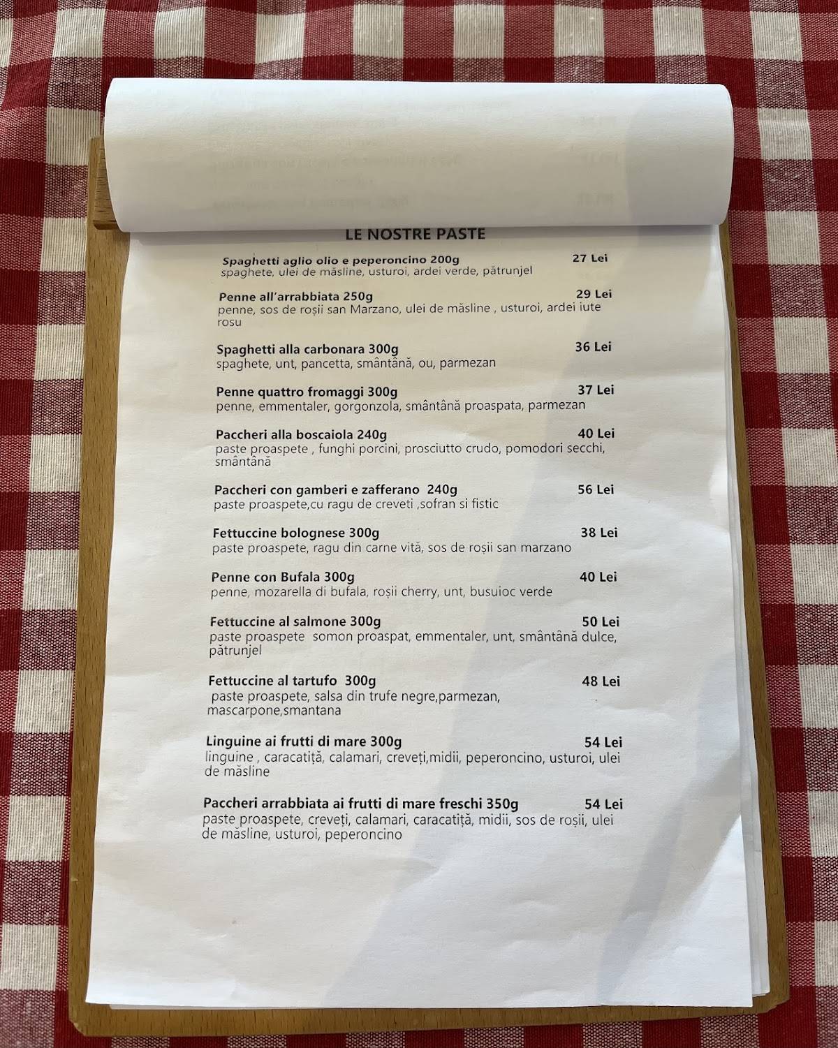 Arezzo Ristorante меню