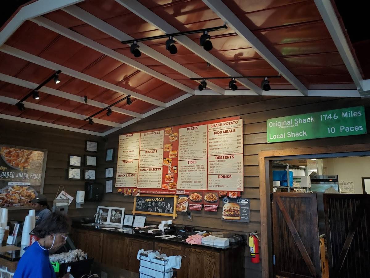 Shane's Rib Shack меню