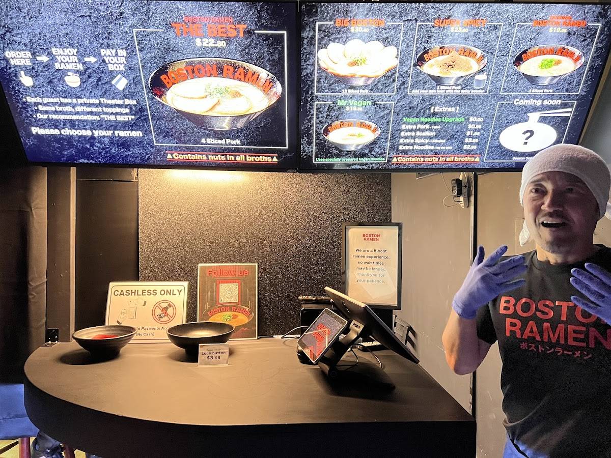 BOSTON RAMEN меню