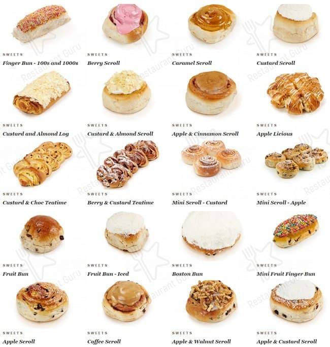 Bakers Delight Rockingham меню
