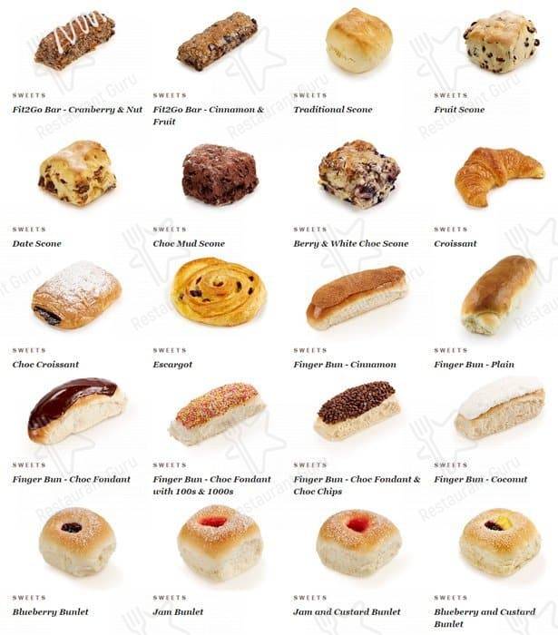 Bakers Delight Rockingham меню