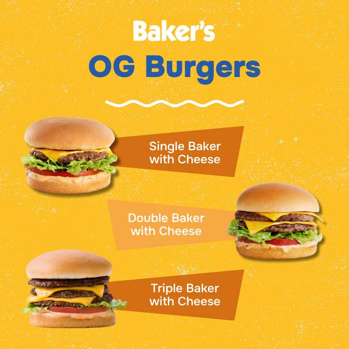 Baker's Drive-Thru меню