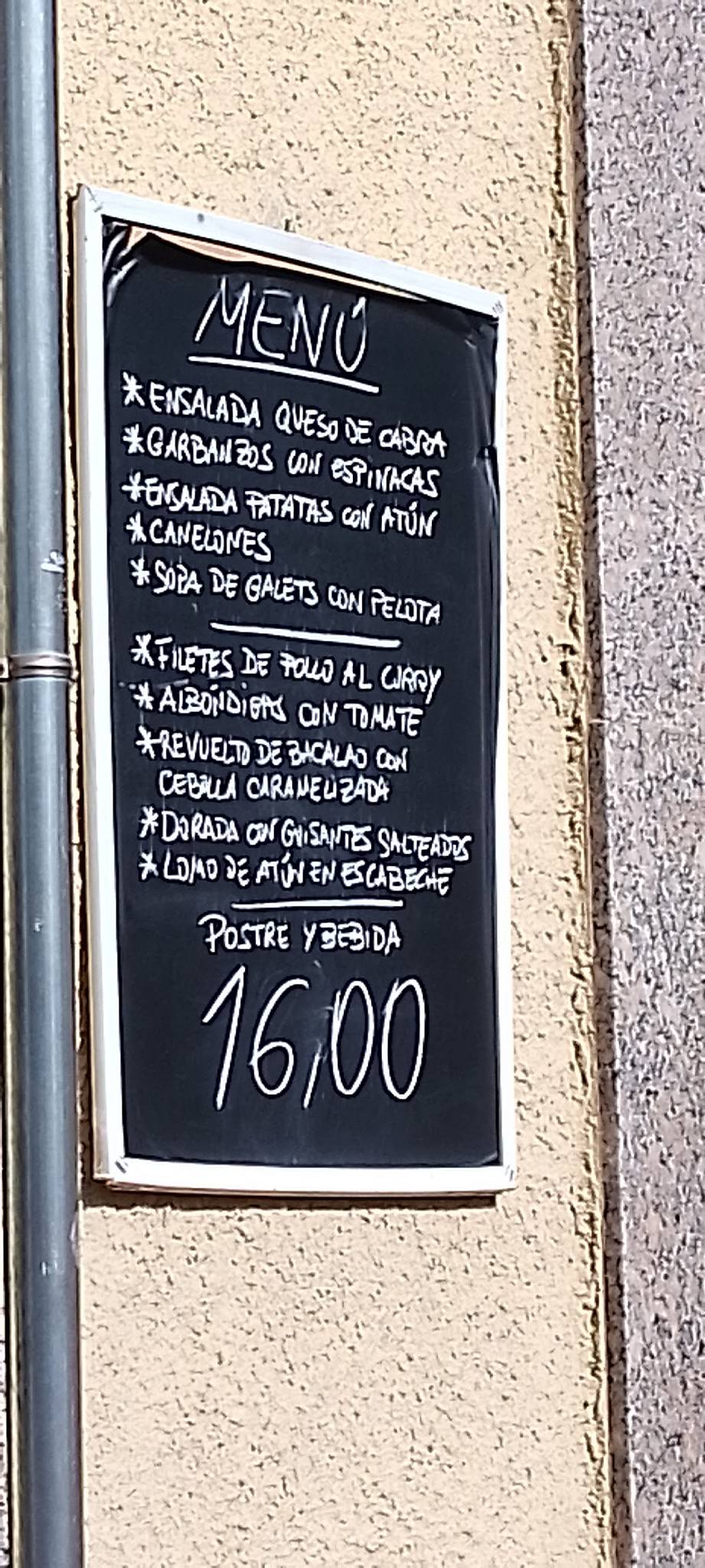 Bar Bodega Ballesté меню